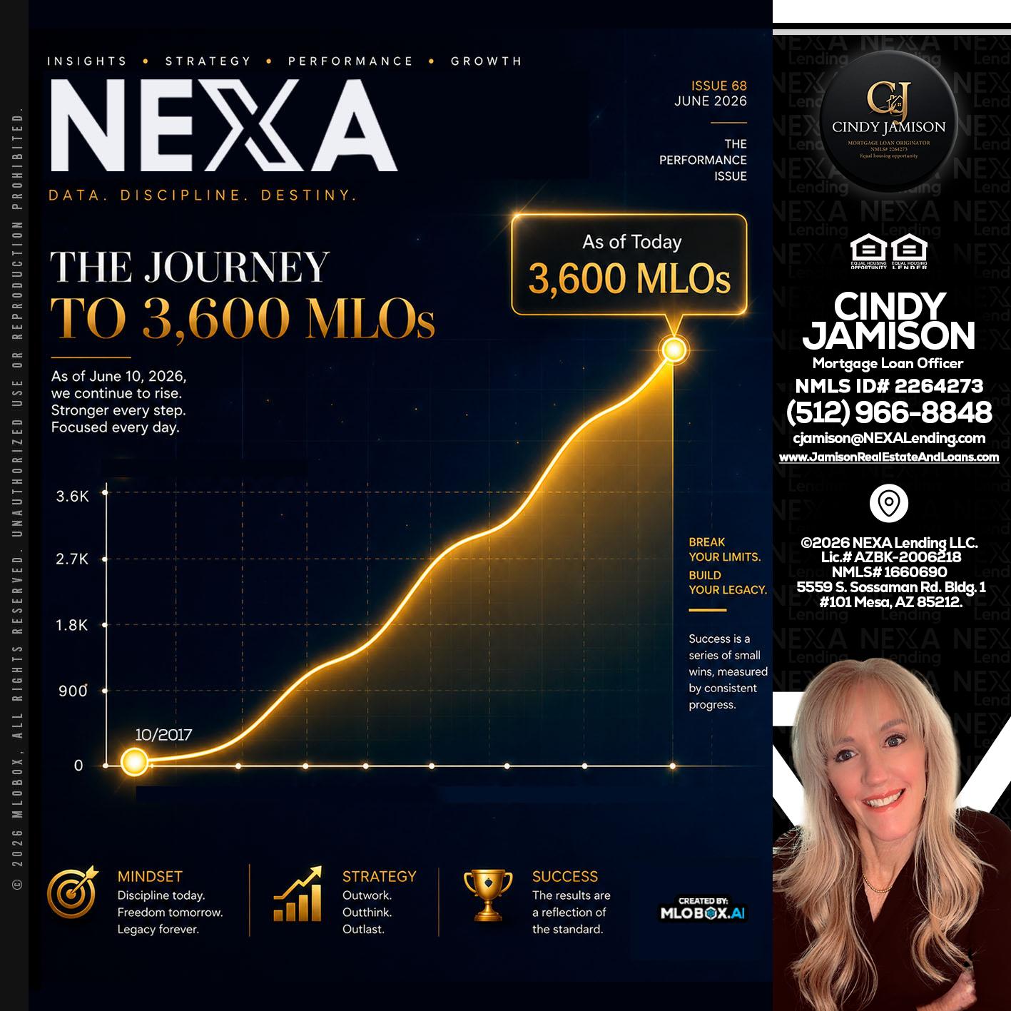 NEXA 3.6K - Cindy Jamison -Mortgage Loan Officer