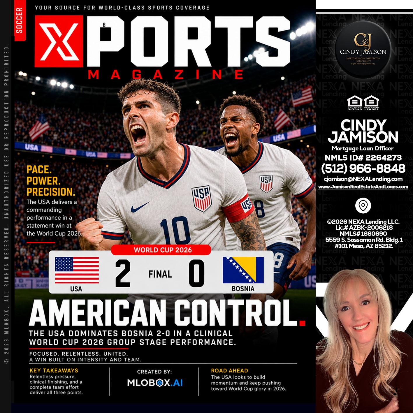 AMERICAN CONTROL - Cindy Jamison -Mortgage Loan Officer